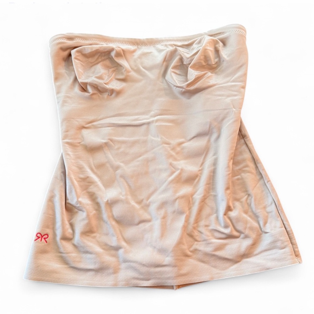 Ruby Ribbon Beige Strapless Bra Size 36